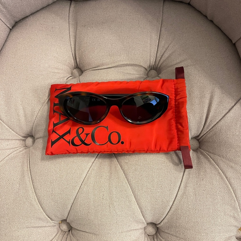 Max & Co Sunglasses with Red Case